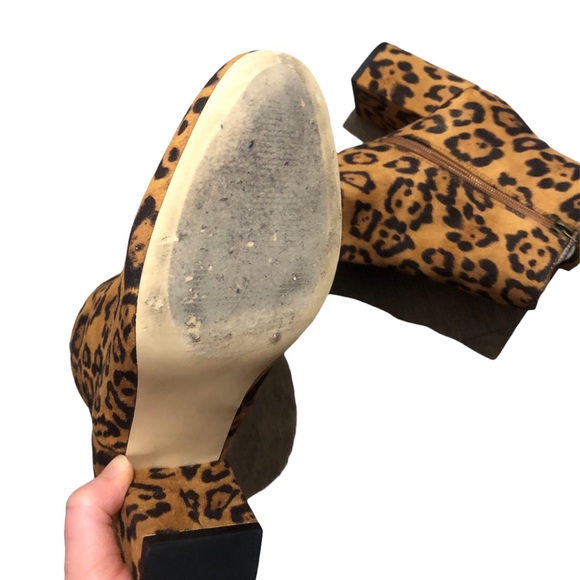 JUST FAB leopard 🐆 print booties - Picture 4 of 6